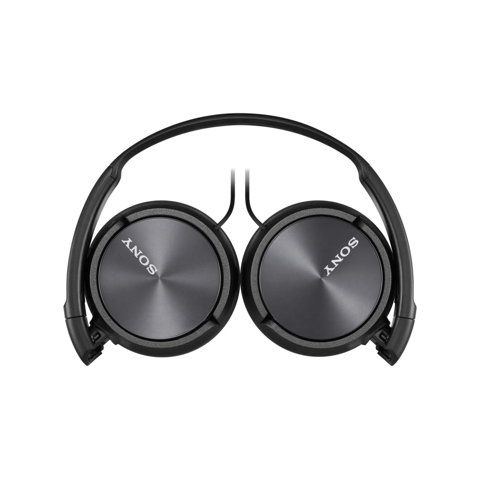 Open Box - Sony MDR-ZX310AP ZX Series Wired On-Ear Headphones with Mic - Black