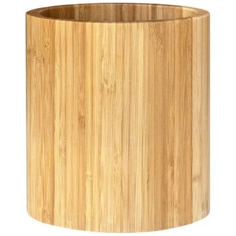 Oval Bamboo Utensil Holder by Totally Bamboo