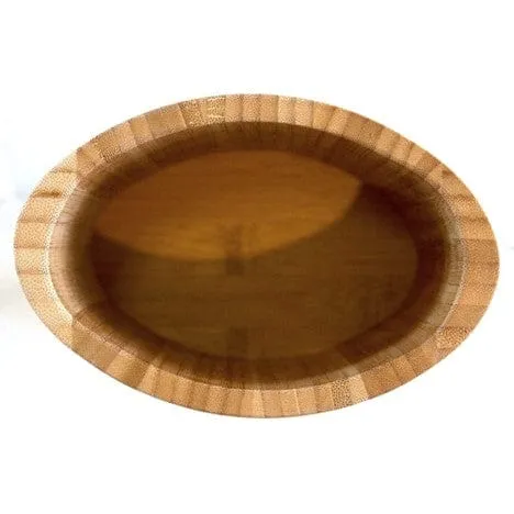 Oval Bamboo Utensil Holder by Totally Bamboo