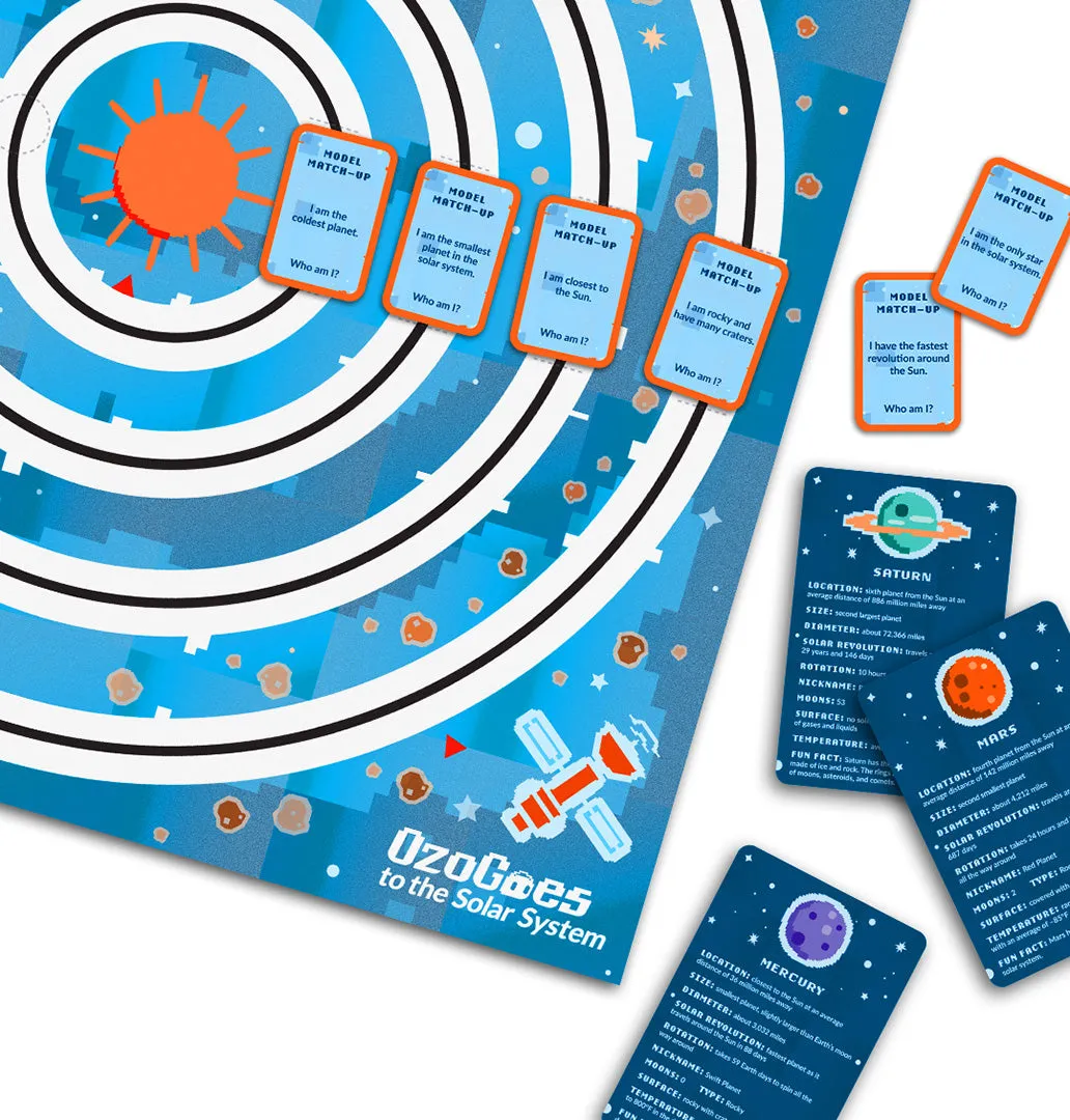 Ozobot STEAM Kit: OzoGoes to the Solar System (8 Pack)