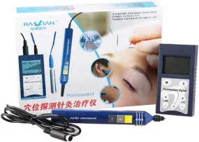 Pointselect Auricular Point Detector Acupuncture Point Pen for Ear and Body Acupuncture Point Detection and Integrated PuTENS Stimulation