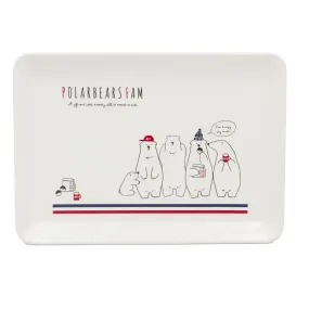 Polar Bears Fam Tray Medium 13"x9" (KT761373)