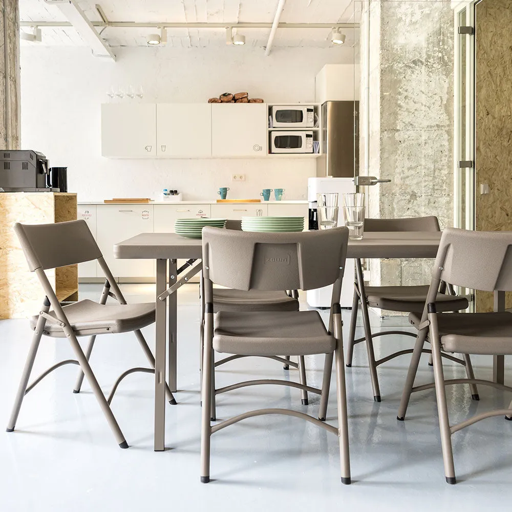 Premium Rectangle Folding Banqueting & Trestle Table - 6ft x 2ft 6in (1830 x 760mm)