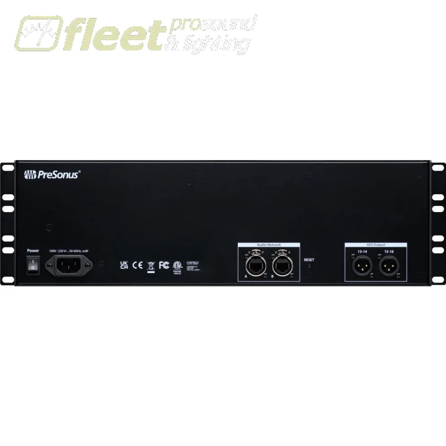 Presonus NSB 32.16 AVB 32x16 3RU Stage to Console Networked Stage Box 2779300301
