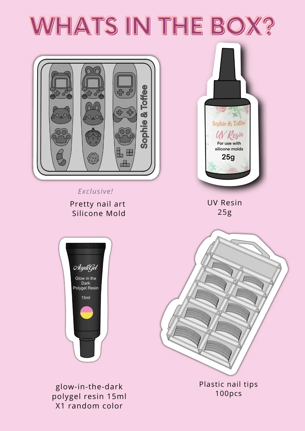 Pretty Nails Shaker Elves Box Exclusive