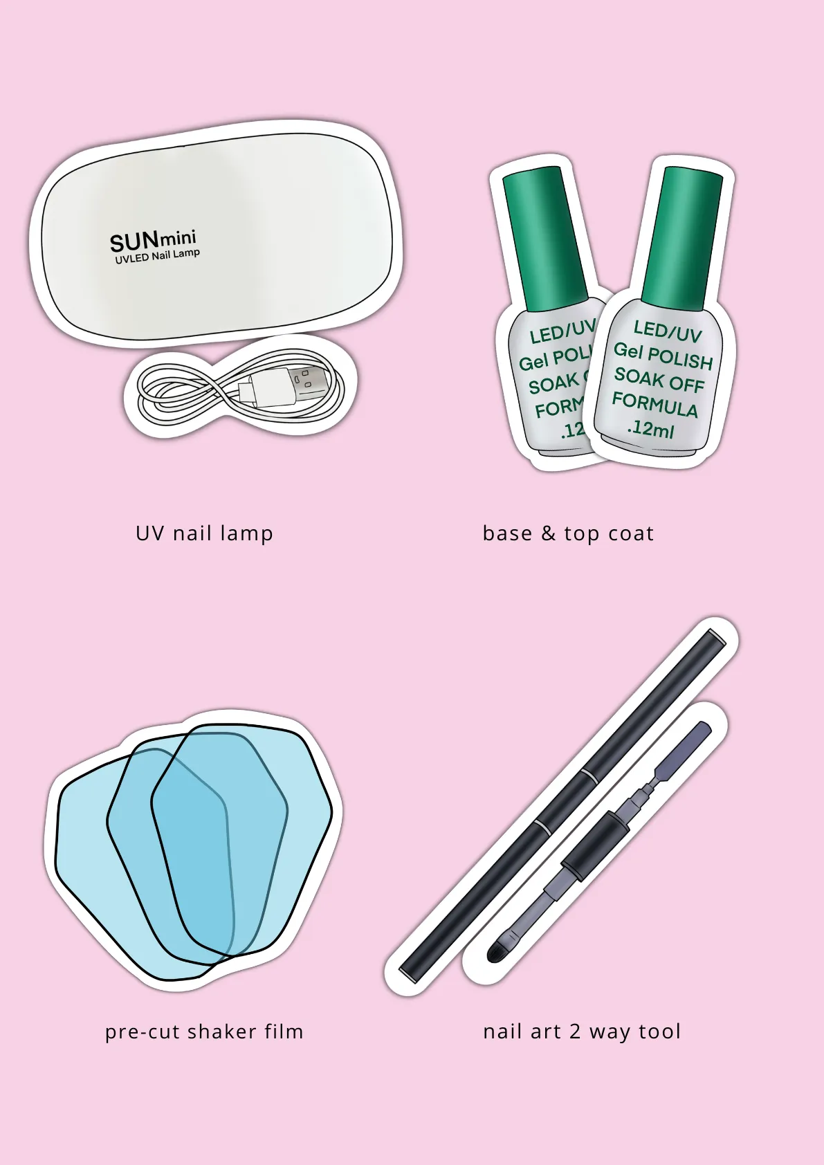 Pretty Nails Shaker Elves Box Exclusive