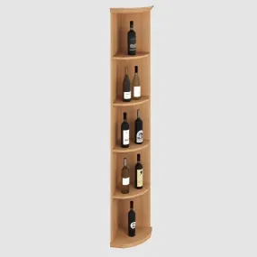 Quarter Round Shelf – Elite Kit Rack Accessory 85″H x 13 1/2″W