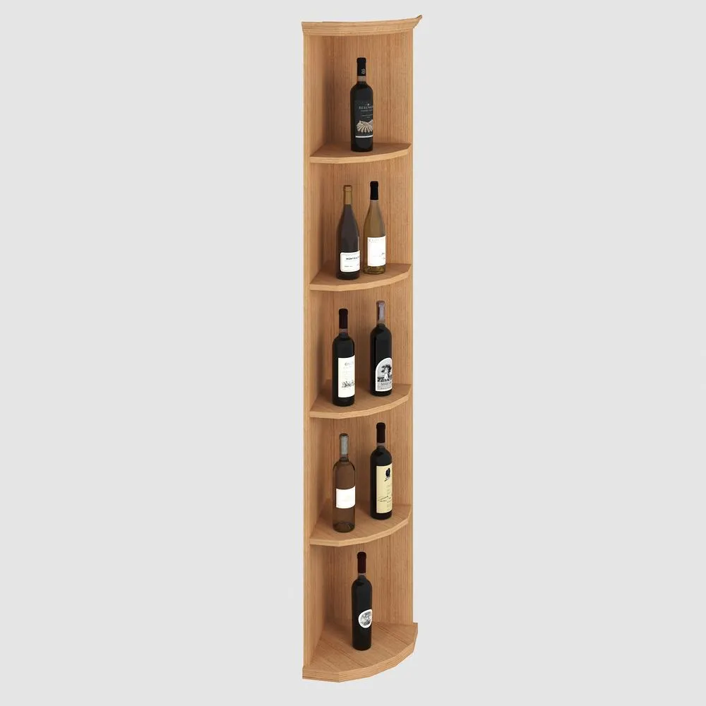 Quarter Round Shelf – Elite Kit Rack Accessory 85″H x 13 1/2″W