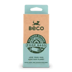 Recycled Large Dog Poop Bags - 60 Mint Scented