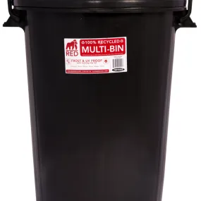 Red Gorilla Multi Bin with Lid 100L