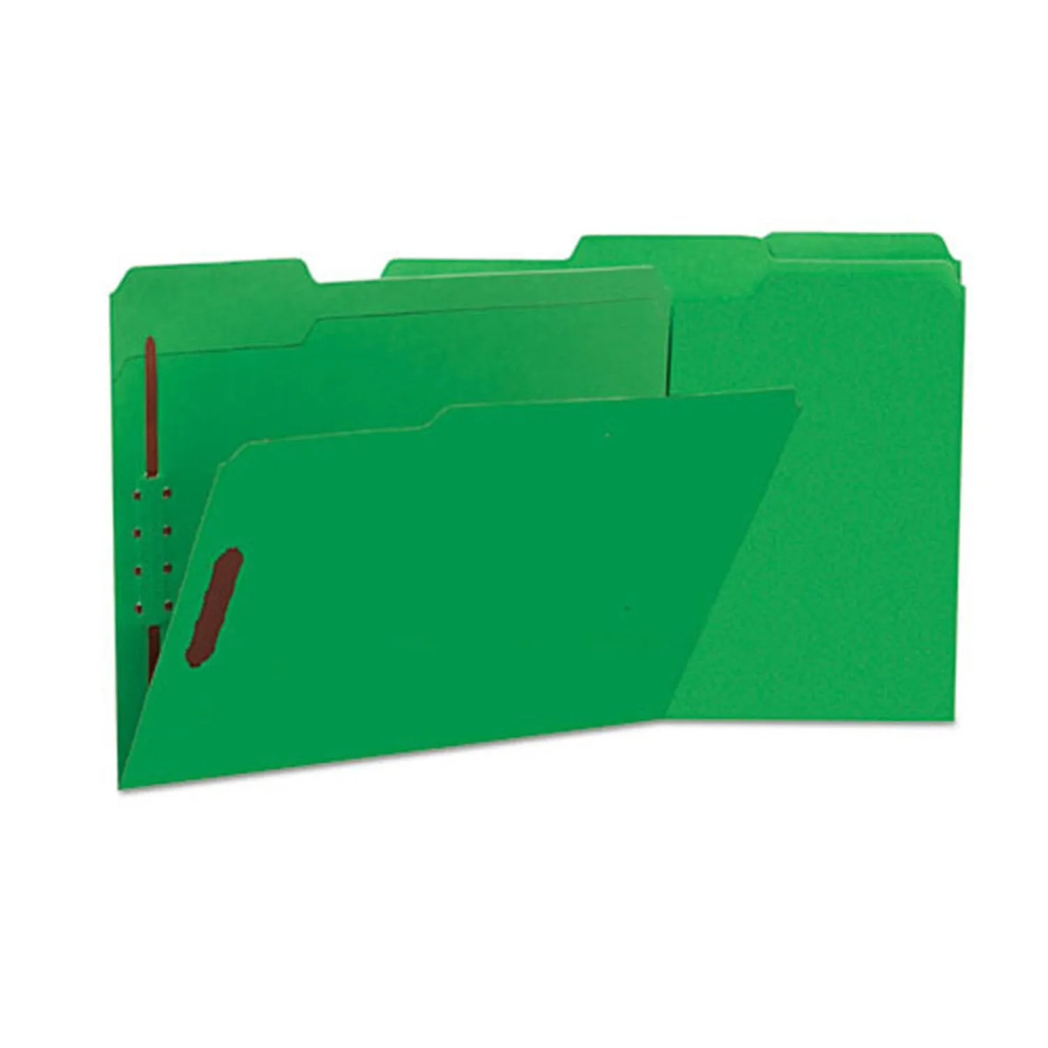 Reinforced Top Tab File Folders w/ Fastener, 3rd-Cut (box of 50)