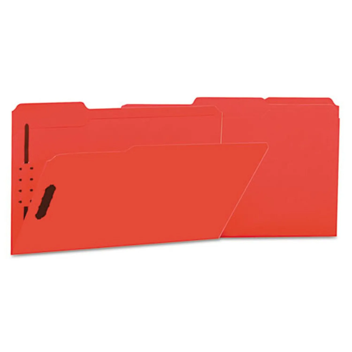 Reinforced Top Tab File Folders w/ Fastener, 3rd-Cut (box of 50)
