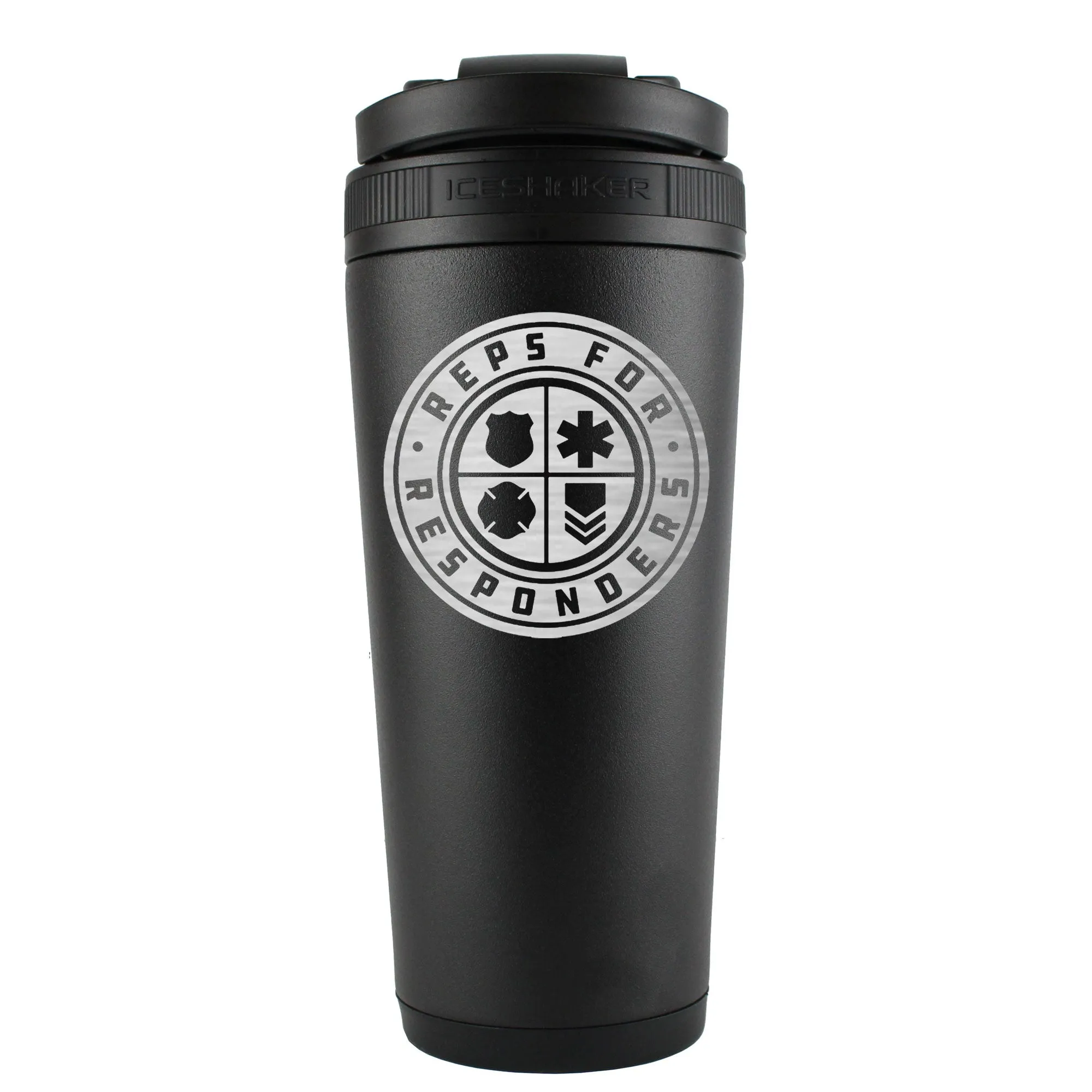 Reps for Responders 26oz Ice Shaker - Black