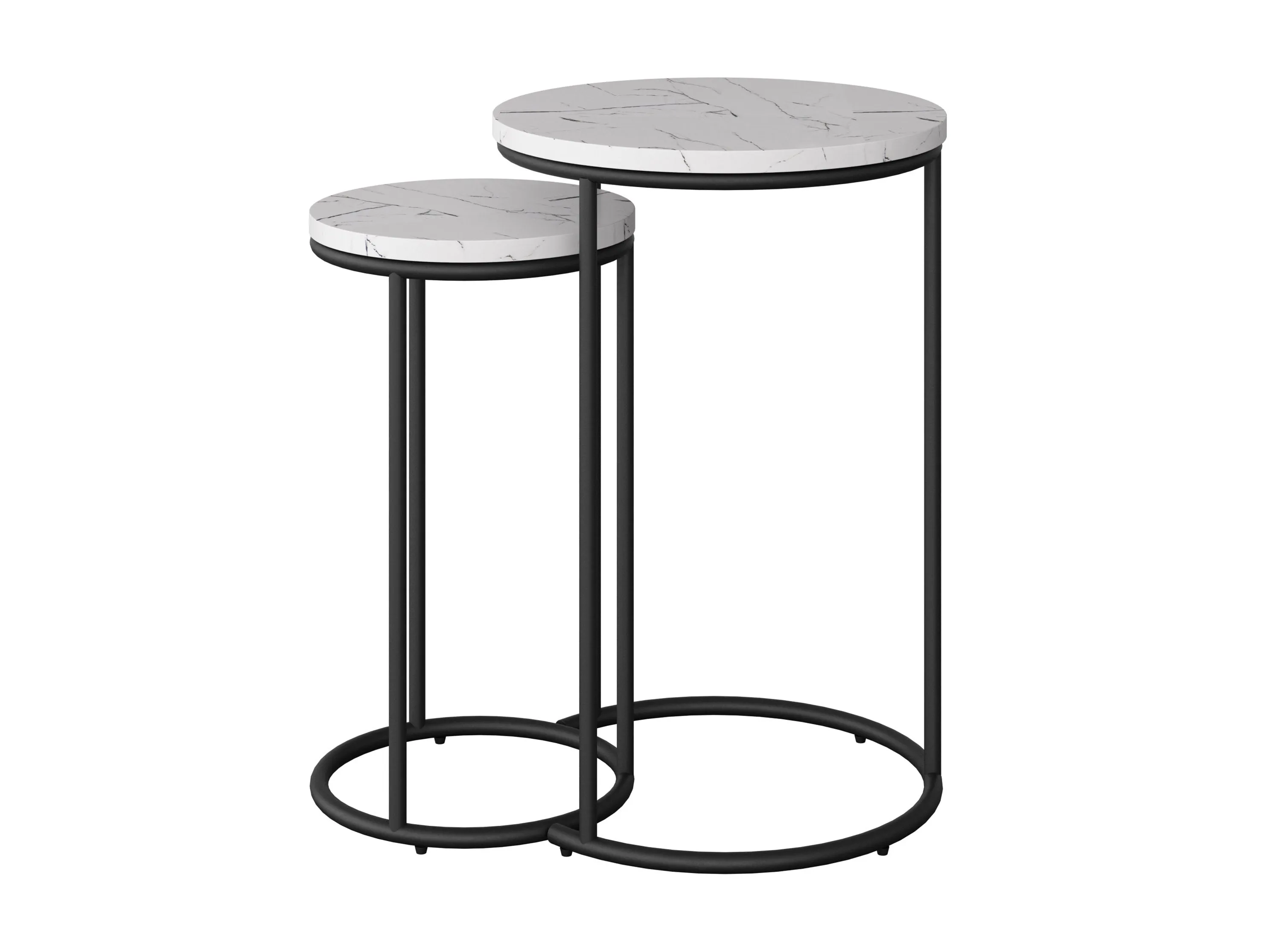 Round Nesting Side Tables