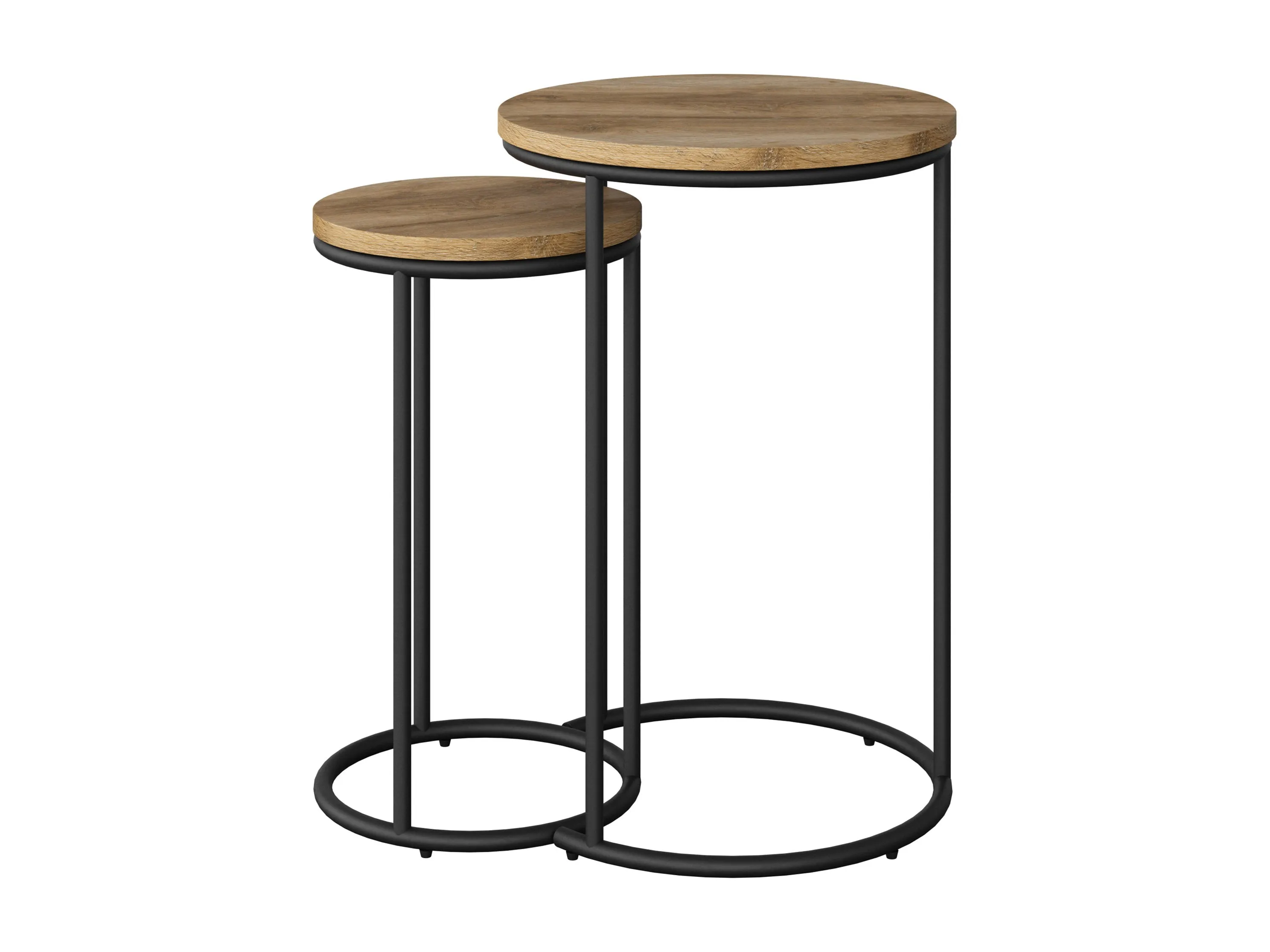 Round Nesting Side Tables