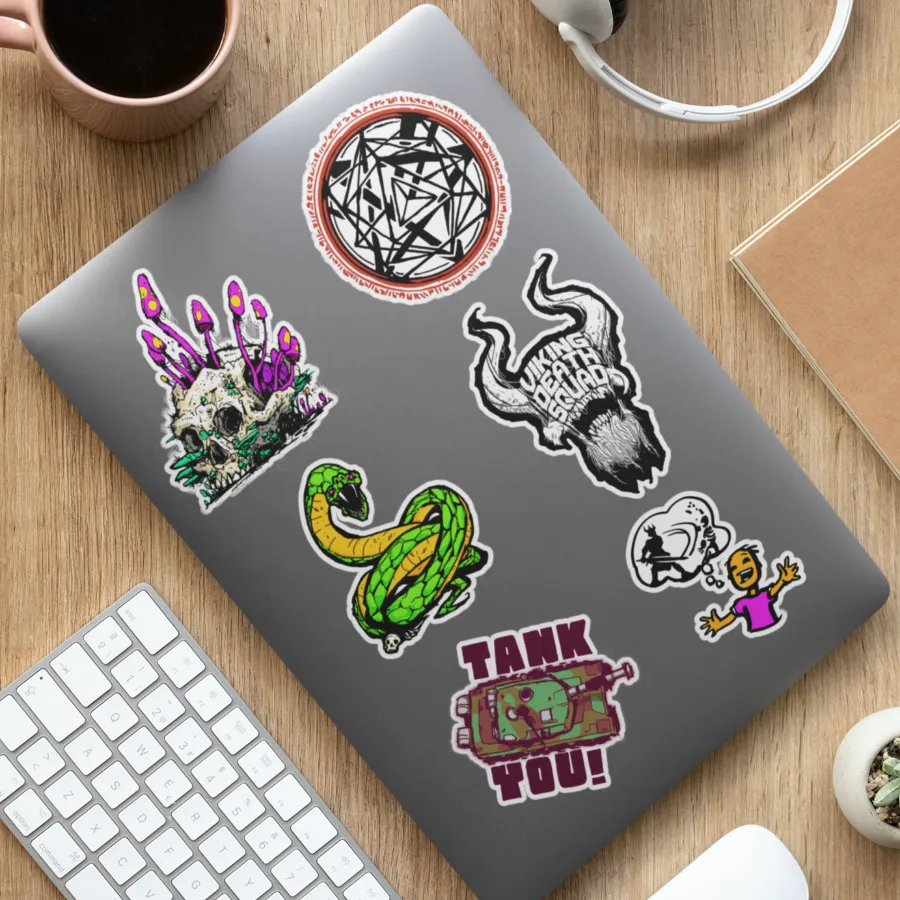 Runehammer Funtime Sticker Sheet