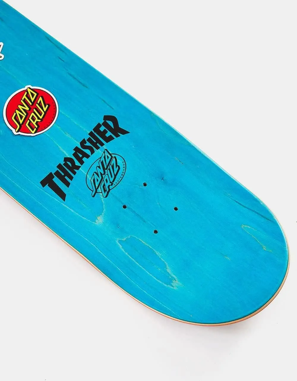 Santa Cruz x Thrasher Screaming Flame Logo Skateboard Deck - 8.5"