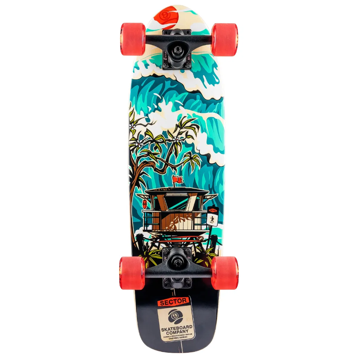 Sector 9 Bambino Shorebreak 26.5" Skateboard Complete
