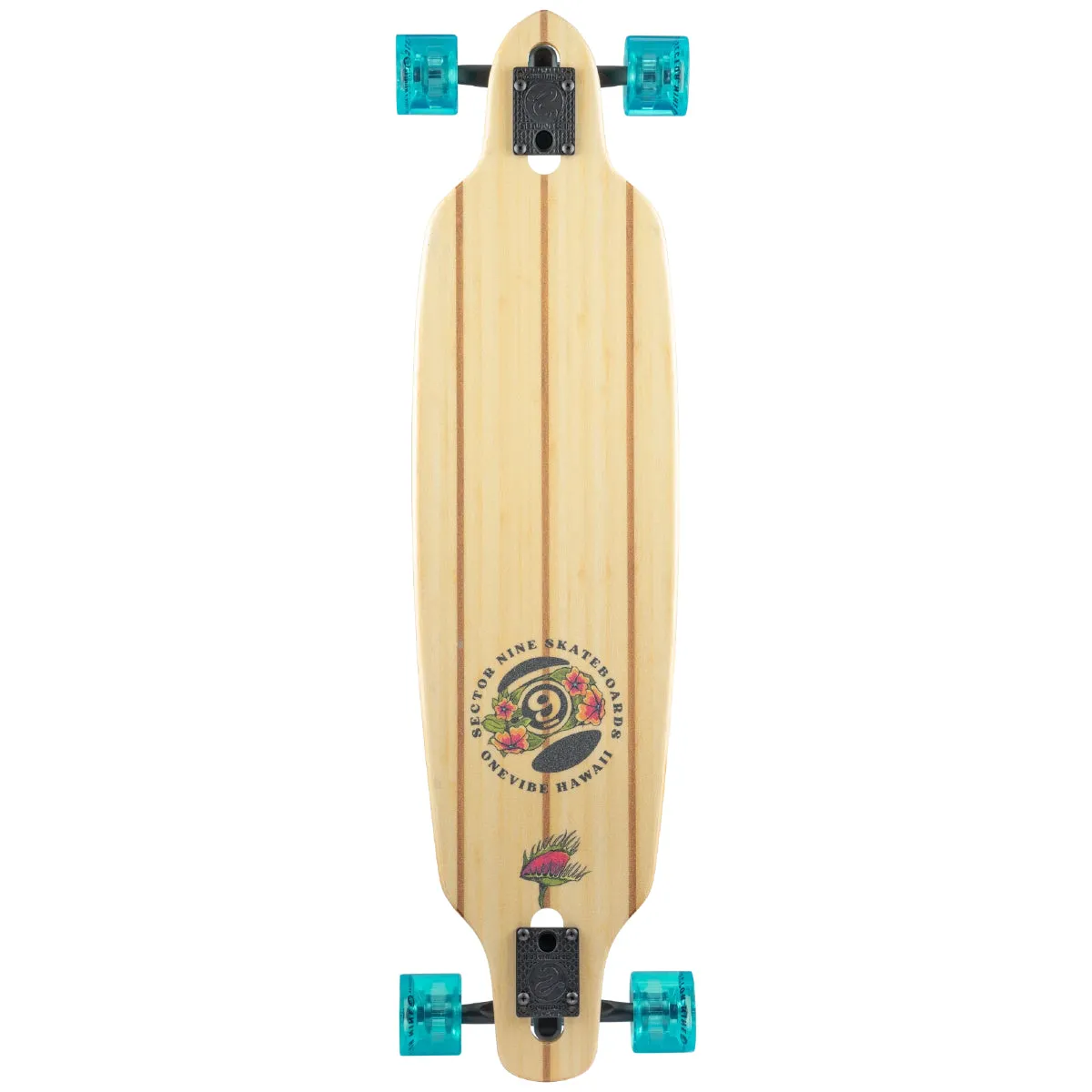 Sector 9 Fractal Flora 36" Longboard Complete