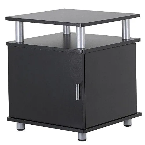 Set of 2 Night Stand End/Bedside/Coffee Tables with Storage Pair Bedroom Living Room Table Furniture
