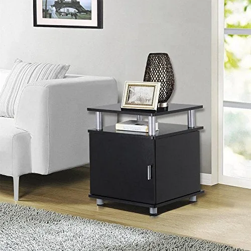 Set of 2 Night Stand End/Bedside/Coffee Tables with Storage Pair Bedroom Living Room Table Furniture