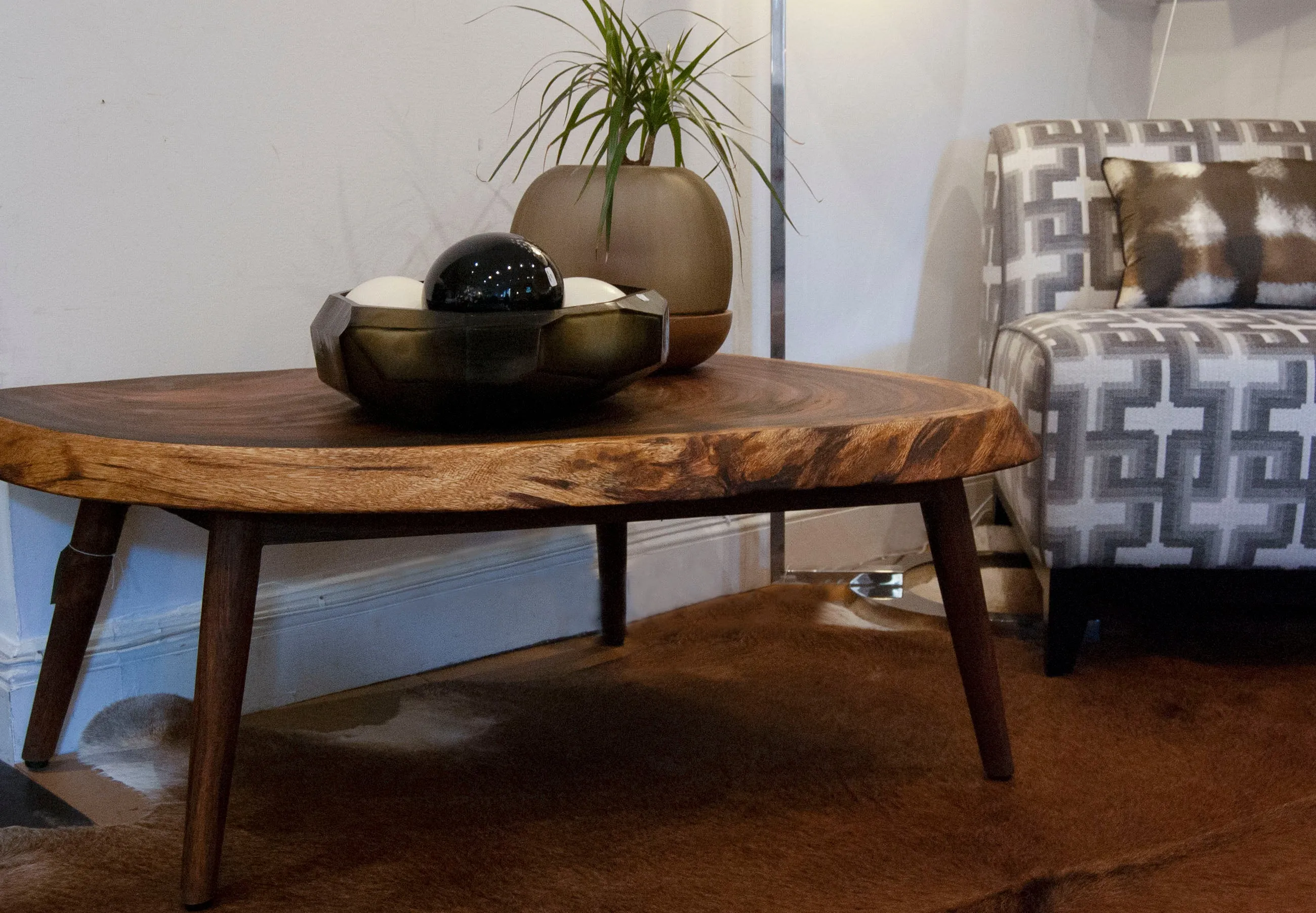 Shikari Raw Wood Coffee Table