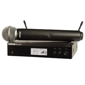 Shure BLX24R/SM58-H10 SM58 Wireless System with Rackable Receiver (542-572 MHz)