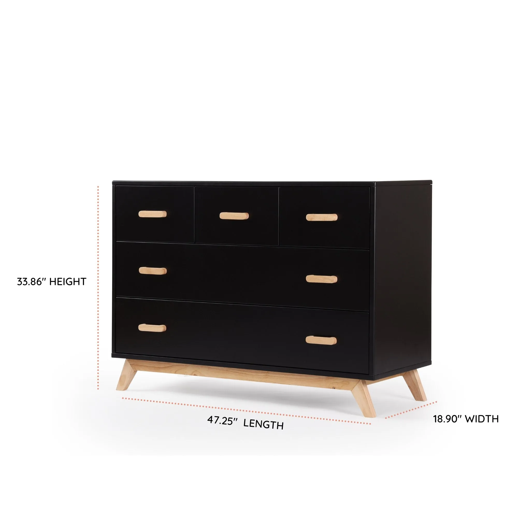 Soho 5-Drawer Nursery Dresser