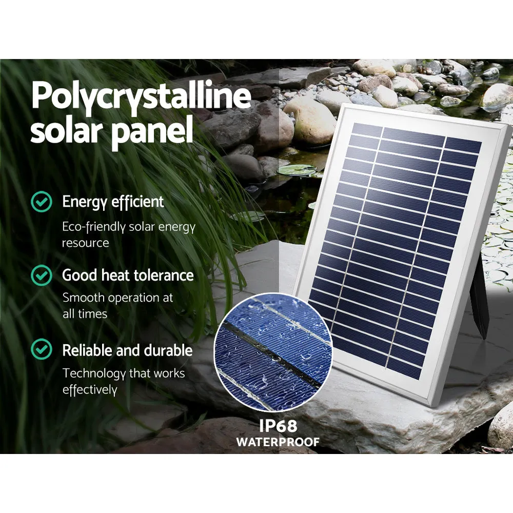 Solar Pond Pump with Battery Kit Solar Powered Garden Water Fountain