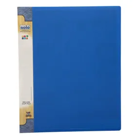 Solo Delux Clip File Blue A4 DC 101