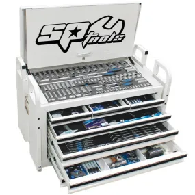 SP Tools SP50115W 406 Piece Metric & SAE 7 Drawer White Field Service Tool Box Kit
