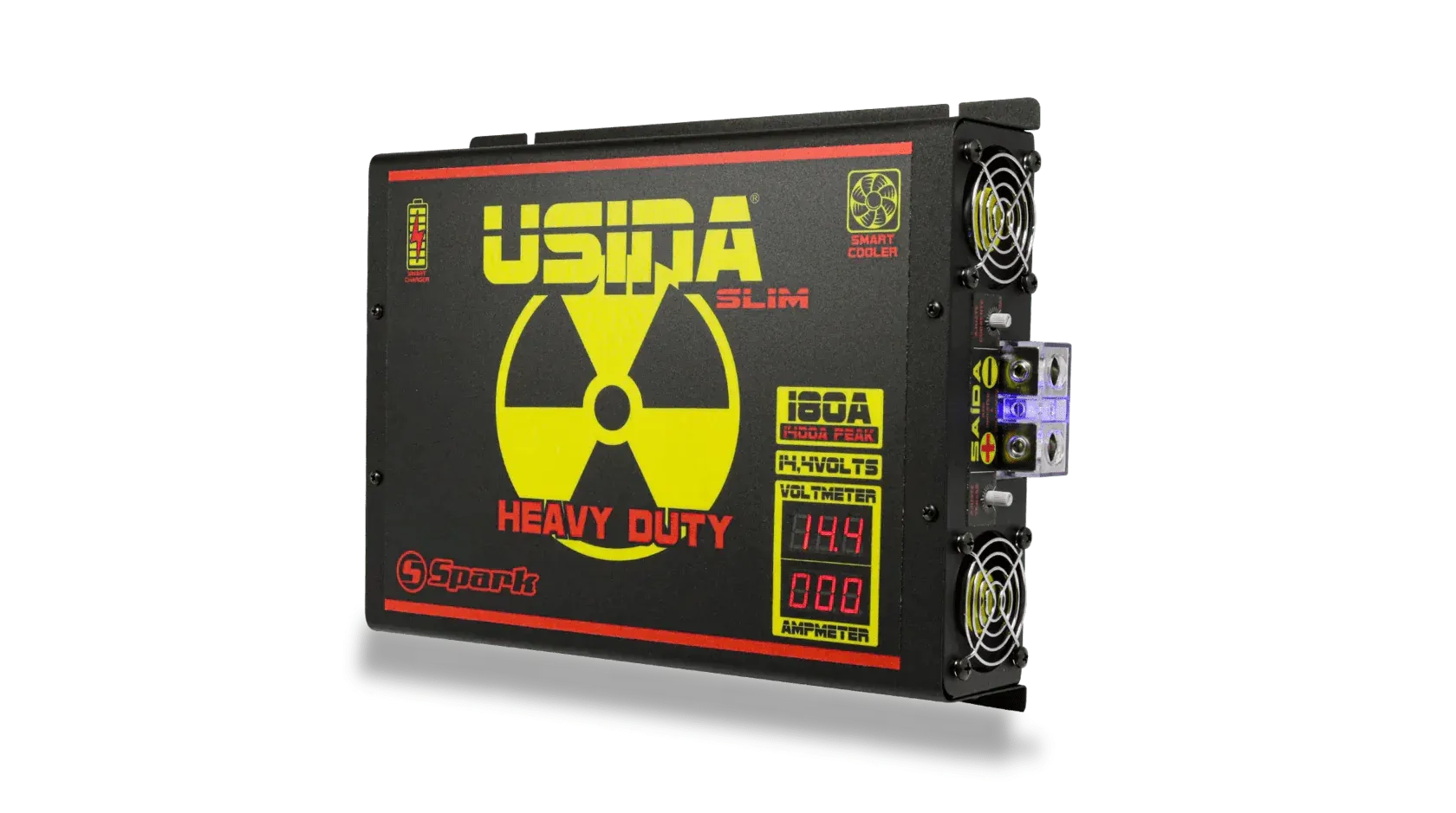 Spark Usina Slim 180A Power Supply and Automotive Charger 14.4V
