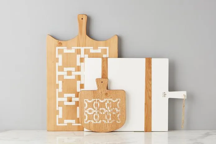 Square Link Serving Board Large