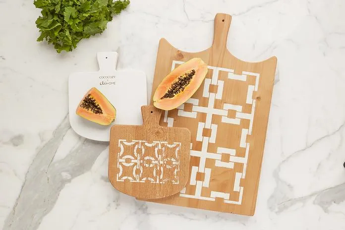 Square Link Serving Board Large