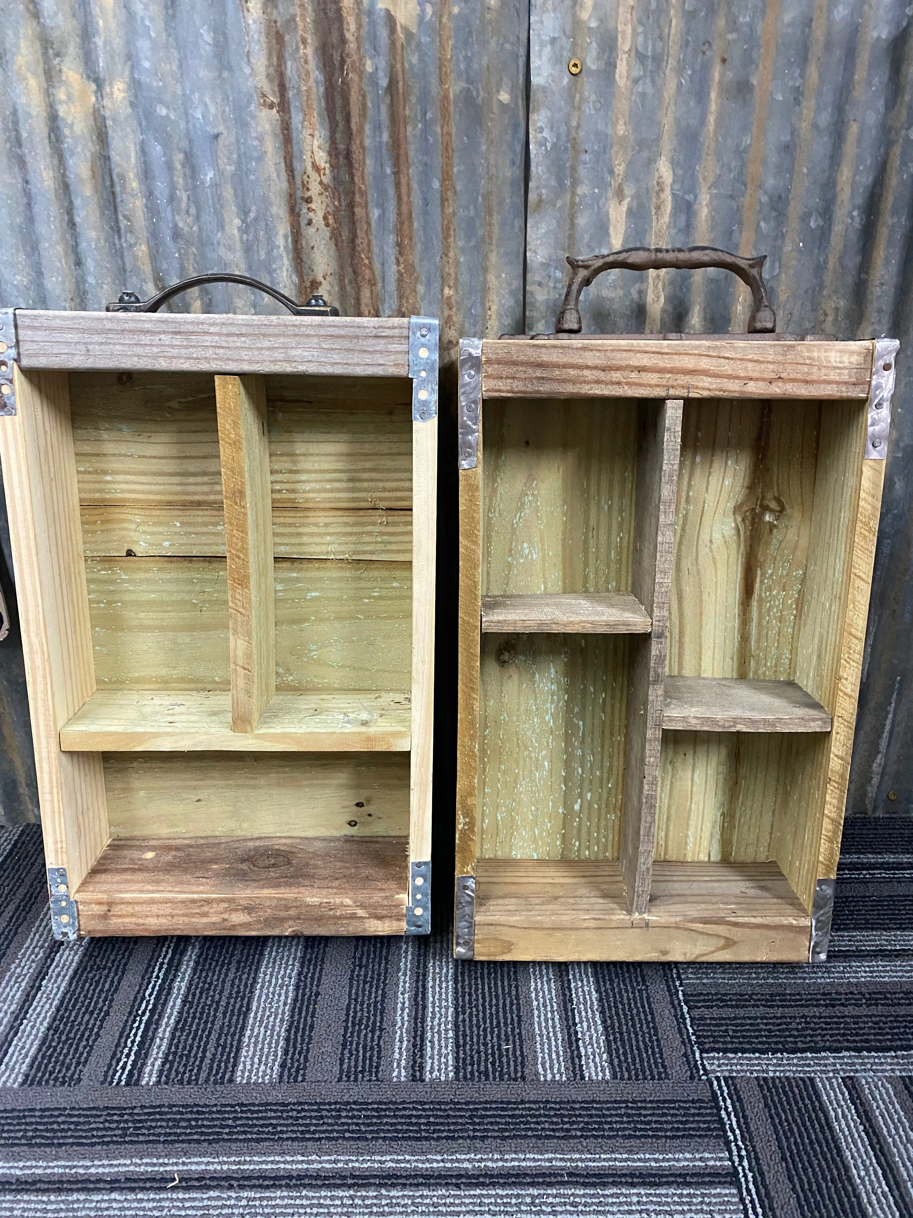SR Wooden Handle Trays