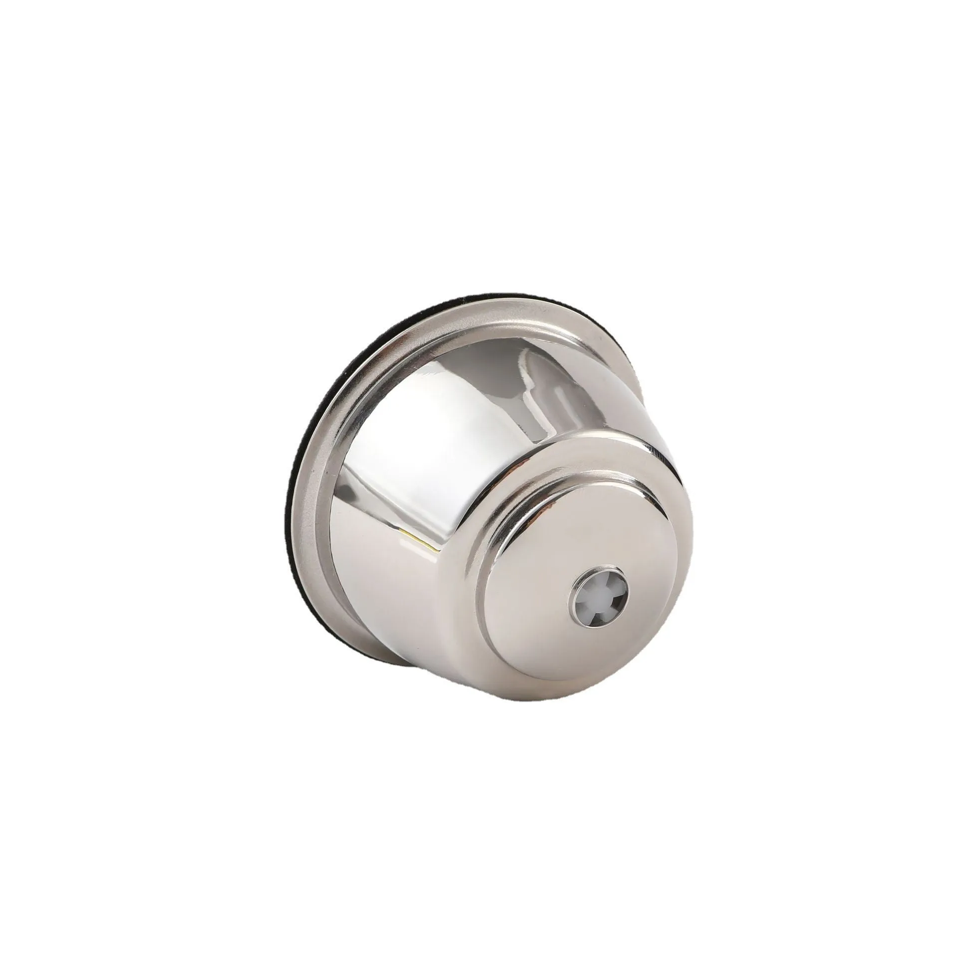 Stainless Steel Refillable Capsules And 100 Lids for Nespresso