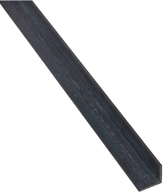 Stanley Hardware 4060BC Series N301-481 Angle Stock, 1-1/4 in L Leg, 36 in L, 1/8 in Thick, Steel, Mill :EA: QUANTITY: 1