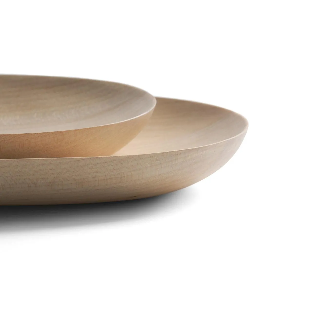 Sycamore Thin Oval Trays - Set Of 2