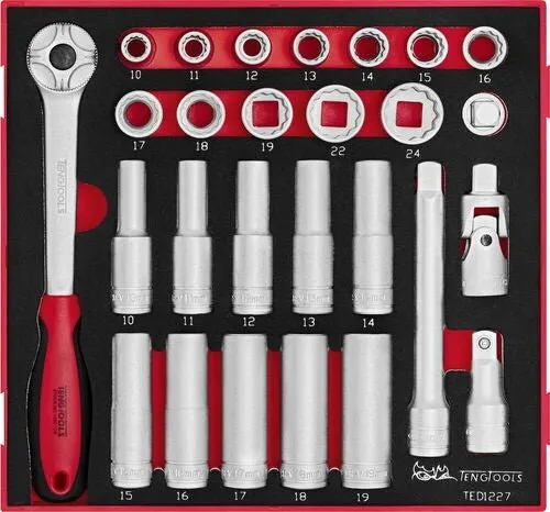 Teng Tools - Tool Sets - Trays - Foam Inserts