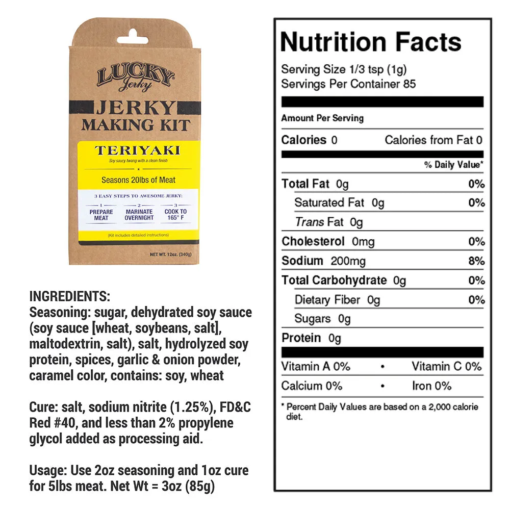 Teriyaki Seasoning Kit