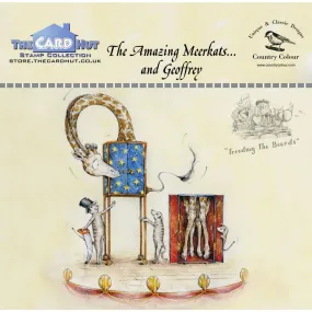 The Card Hut Clear Stamps 4"X6" Treading The Boards - Amazing Meerkats*