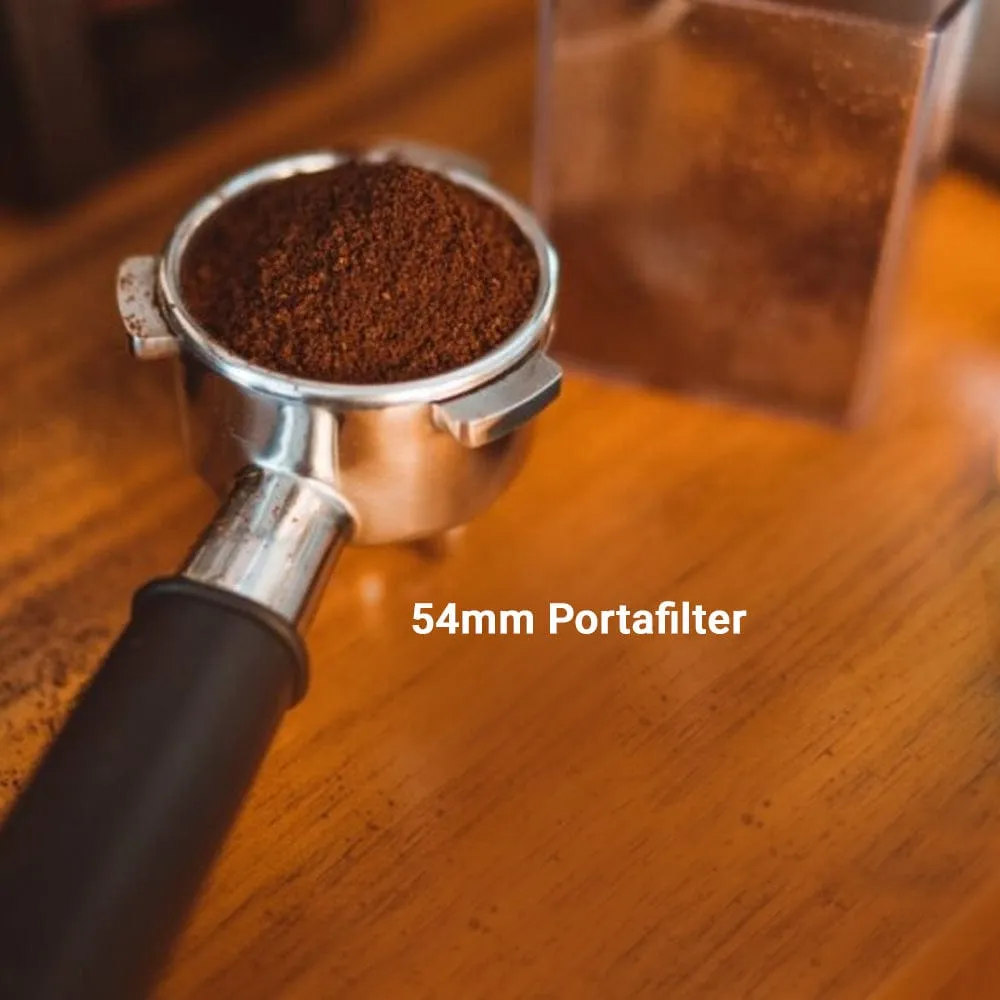The Solis Perfetta Plus Silver Home Coffee Machine & Espresso Machine