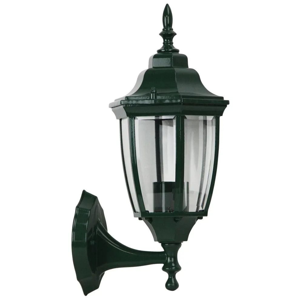 Traditional Coach Wall Light in Black, Green or Beige