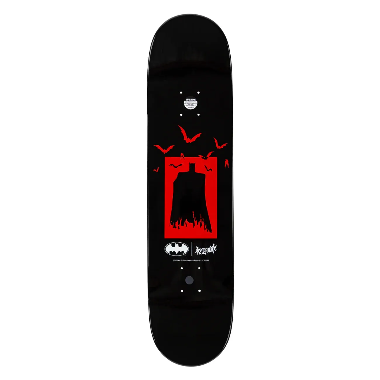 Welcome x Batman Joker on Popsicle Deck - 8.0″ Black
