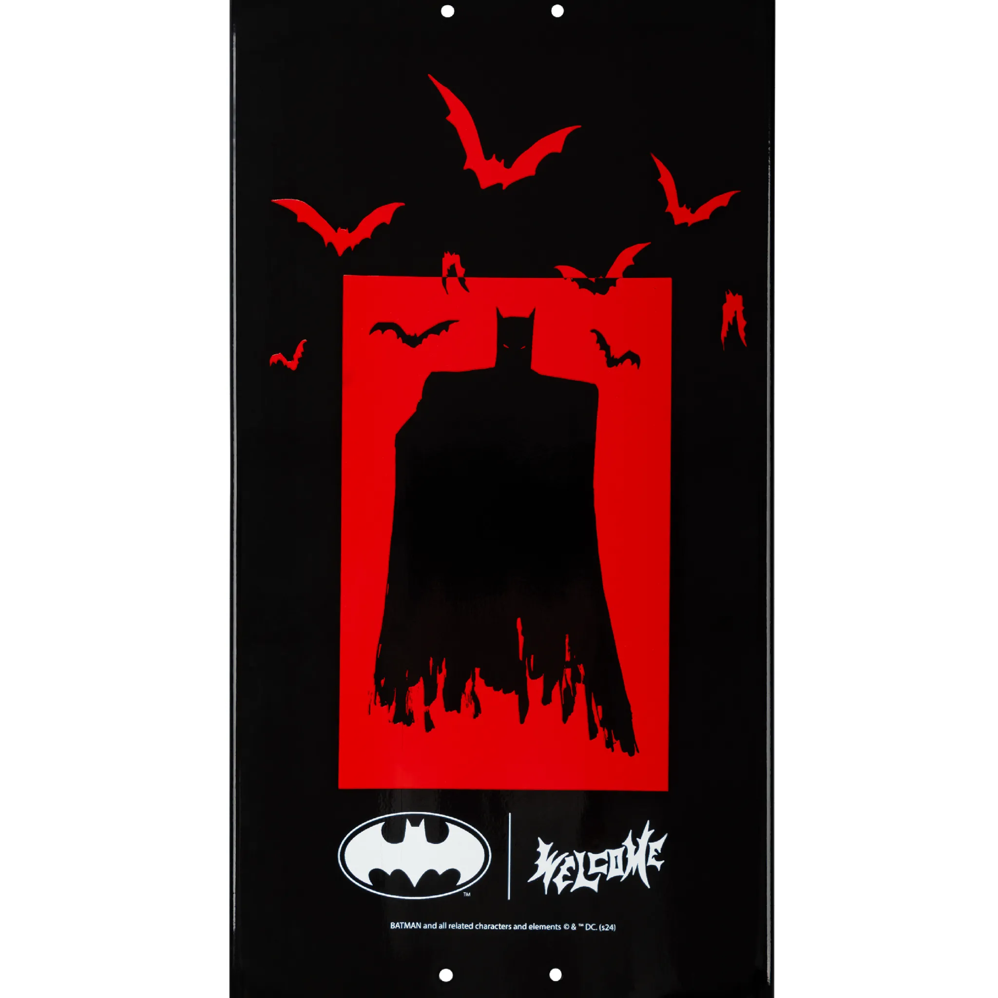 Welcome x Batman Joker on Popsicle Deck - 8.0″ Black