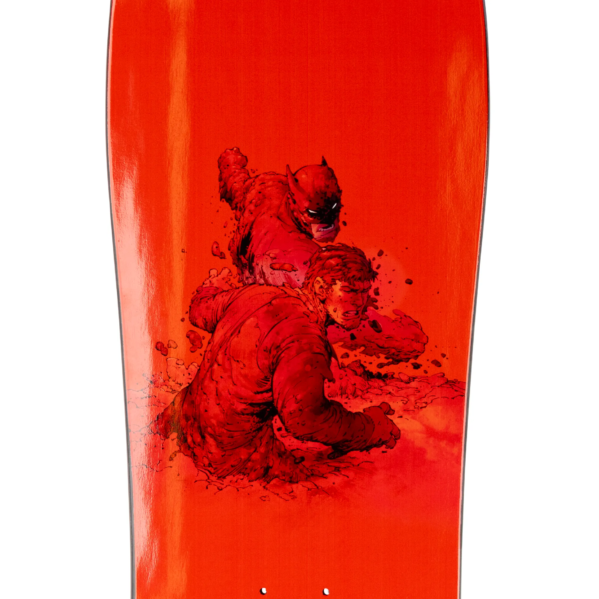 Welcome x Batman Knockout on Early Grab Deck - 10″ Red/Black Dip