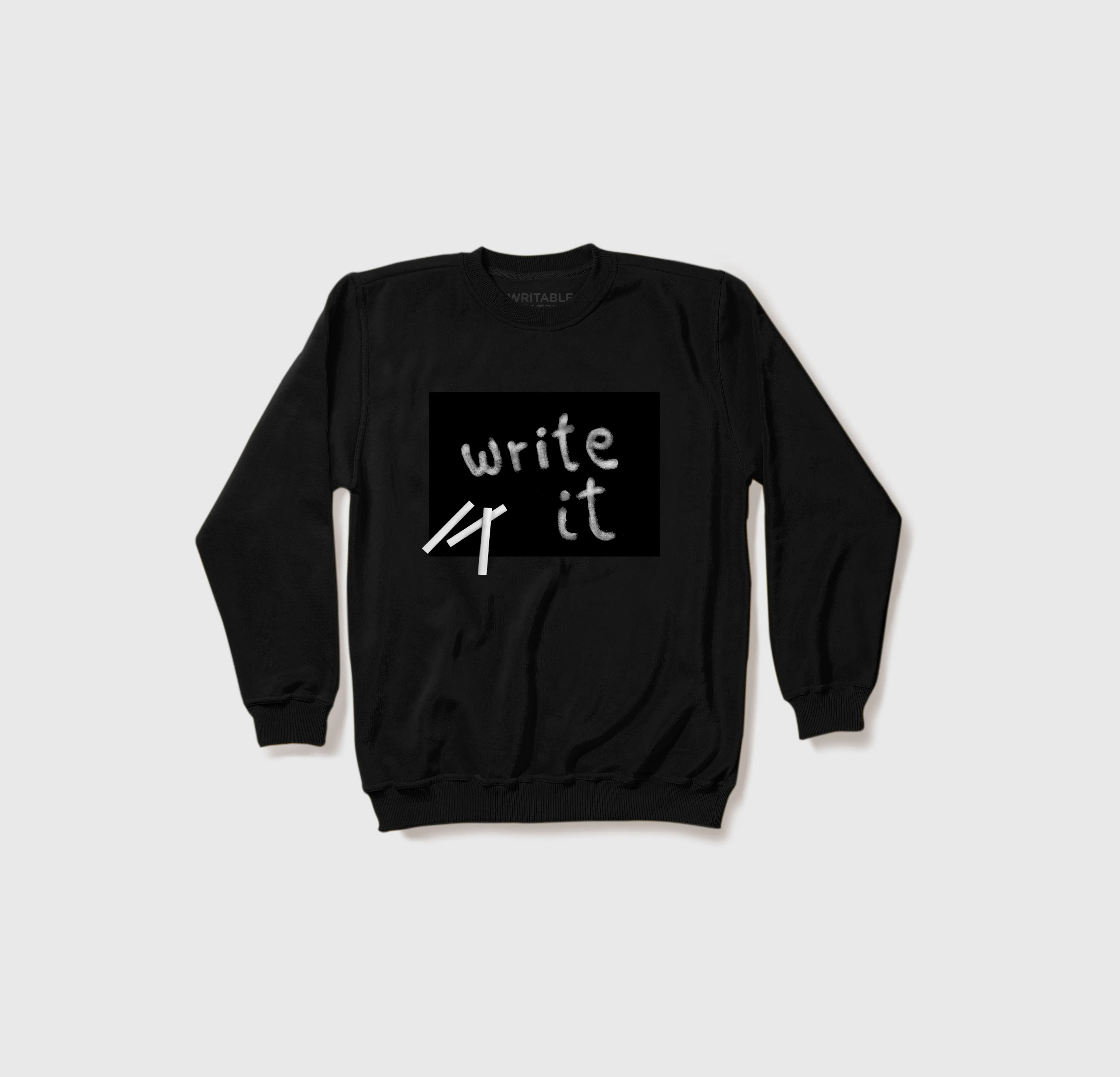 writable sweatshirt KIDS