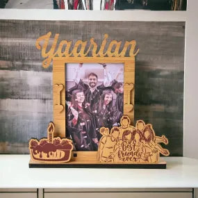 Yaarian Photo Frame | Best Friends Ever Table/Desk Single Photo Frame (4" X 6")
