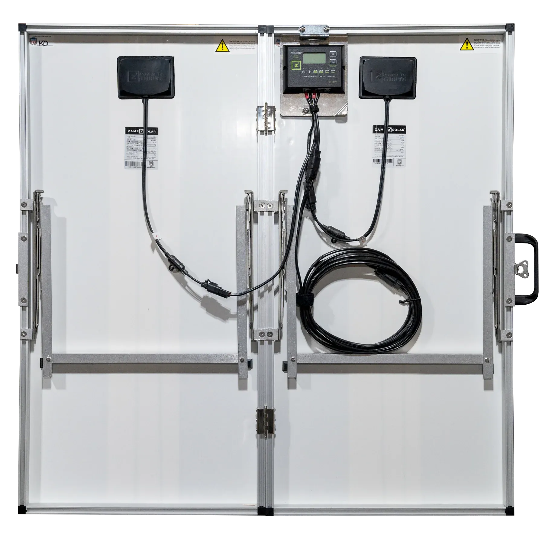 Zamp Solar Legacy Series 180-Watt Portable Regulated Solar Kit (Charge Controller Included)
