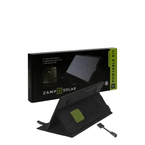 Zamp Solar OBSIDIAN® SERIES 45-Watt Dometic PLB40 Charging Kit (No Charge Controller Included)
